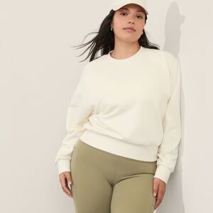 ATHLETA Easy Fleece Crew Sweatshirt